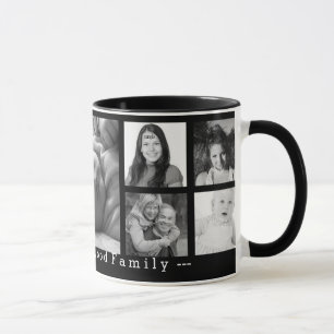 Mug Collage de photo d'Instagram de la coutume 9