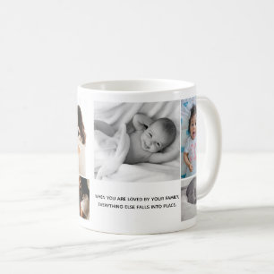 Mug Collage De Photo Familiale Un Message Inspirant Po