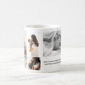 Mug Collage De Photo Familiale Un Message Inspirant Po (Centre)