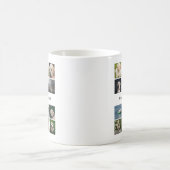 Mug Collage de photos d'amour pour les chiens (Centre)