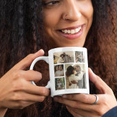 Mug Collage de photos de définition de petit ami