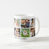 Mug Collage de photos de famille (Devant droit)