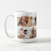 Mug Collage de photos de famille (Gauche)