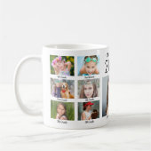 Mug Collage de photos de fin d'études (Gauche)