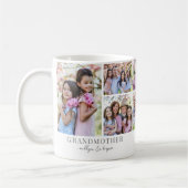 Mug Collage de photos de grand-mère (Gauche)
