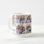 Mug Collage de photos de grand-mère (Devant gauche)