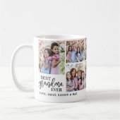 Mug Collage de photos de grand-mère (Gauche)