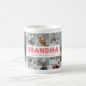 Mug Collage de photos de grand-mère (Centre)