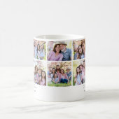Mug Collage de photos de grand-père (Centre)