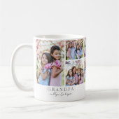 Mug Collage de photos de grand-père (Gauche)