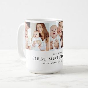 Mug Collage de photos de maman, premier cadeau souveni