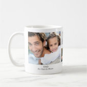Mug Collage de photos de Papa (Gauche)
