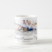 Mug Collage de photos de souvenirs ensemble (Centre)