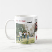 Mug Collage de photos de typographie Terra Rosa Citati (Gauche)