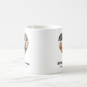 Mug Collage de photos du coeur Nous vous aimons maman (Centre)