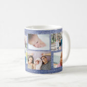 Mug Collage de photos faites votre propre (Devant droit)
