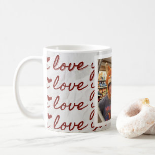 Mug Collage de photos personnalisé Tshirt couple esthé