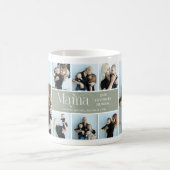Mug Collage de photos sentimental Cadeau de maman (Centre)