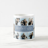 Mug Collage de photos sentimental Cadeau pour maman (Centre)