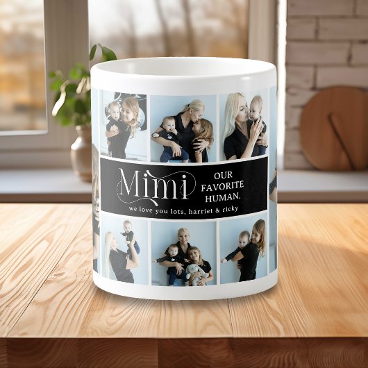 Mug Collage de photos sentimental Mimi souvenir