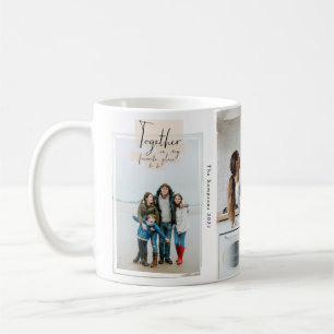 Mug Collage de photos Stick Together Family Keepsaké 3