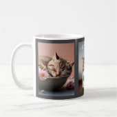 Mug Collage de trois chats (Gauche)