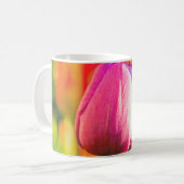 Mug Collage de tulipes (Devant gauche)