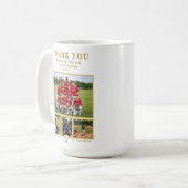 Mug Collage d'équipe de coach de baseball Équipe 4 Pho (Devant gauche)