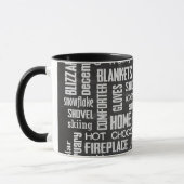 Mug Collage d'hiver (Gauche)