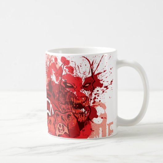 Mug Collage du Corps de la lanterne rouge (Droite)