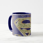 Mug Collage du logo super girl Fancy (Devant gauche)