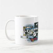 Mug Collage du logo Superman (Gauche)