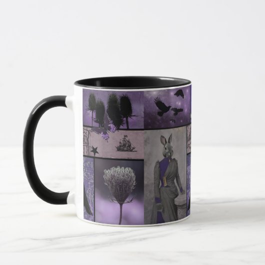 Mug Collage du mélange nature (Gauche)