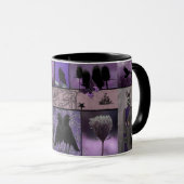 Mug Collage du mélange nature (Devant droit)