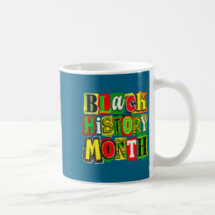 Mug Collage du mois de l'histoire des Noirs afro-améri