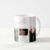 Mug Collage Editable Multi Photo Grad 2023 School (Devant droit)