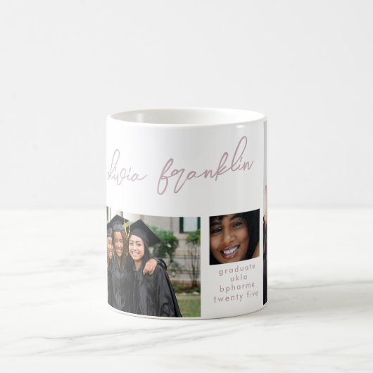 Mug Collage Editable Multi Photo Grad 2023 School (Centre)