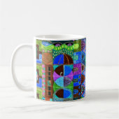 Mug Collage géométrique de formes (Gauche)