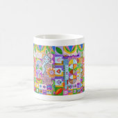 Mug Collage géométrique de formes (Centre)