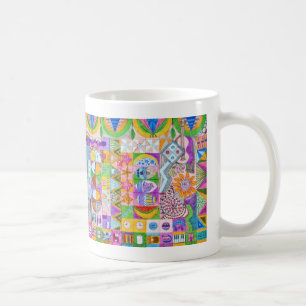 Mug Collage géométrique de formes
