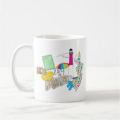 Mug Collage Girly d'amour de LBI (Gauche)
