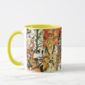 Mug Collage Halloween vintage (Gauche)