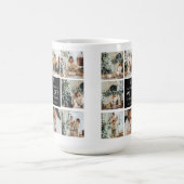 Mug Collage Moderne « Joyeux Noël » Multi Photo | (Centre)