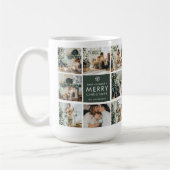 Mug Collage Moderne “Joyeux Noël” Multi Photo  (Gauche)