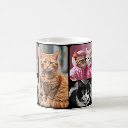 Mug collage multi photo Montage scrapbooking (Centre)