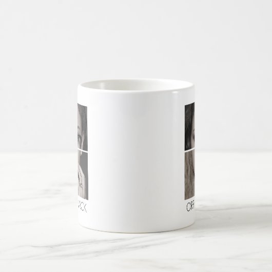 Mug Collage orphelin de clone du noir | (Centre)