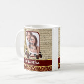 Mug Collage Paris vintage (Devant gauche)