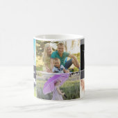 Mug Collage personnalisé 6 photos, personnalisées, cra (Centre)