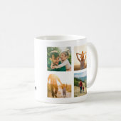 Mug Collage photo Best Dad Ever 4 (Devant droit)