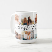 Mug Collage photo Best Friends 8 (Devant gauche)